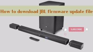 How download the Jbl firmware update file from official website for Jbl bar 51 Part 1 [upl. by Mccall]