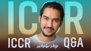 ICCR scholarship  QampA [upl. by Yanel591]