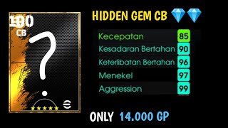 HIDDEN GEM CB IN EFOOTBALL 💎💎 ONLY 14000 GP  eFootball Mobile 2025 [upl. by Arratoon]