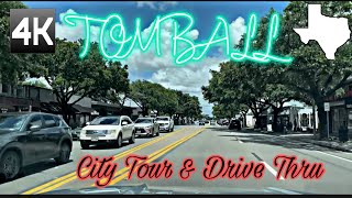 Welcome To Tomball Texas  4K City Tour [upl. by Okiek]