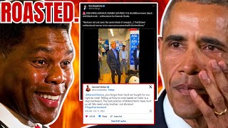 NFL Great Herschel Walker ROASTS Barack Obama over his RANT to Black Americans NOT VOTING for Kamala [upl. by Etnemelc253]