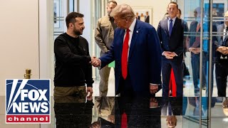 VERY PRODUCTIVE Volodymyr Zelenskyy dishes on meeting with Trump [upl. by Derek735]