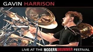 Gavin Harrison at Modern Drummer Festival 2008 Full 1080p HQ áudio [upl. by Tayib788]