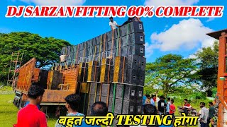 DJ SARZAN 60 COMPLETE SETUP FETTING HO GAYAMN HIGH SCHOOL PATTAMUNDEIKENDRAPADA [upl. by Lachus]