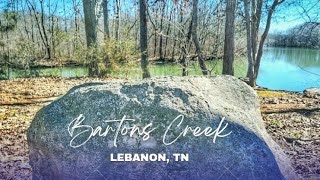 Bartons Creek  Lebanon Tennessee USA 🇺🇸 [upl. by Annoyek571]