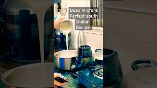 How to make perfect dosa mixture south Indian recipes reels vlog plaindosa [upl. by Graeme]