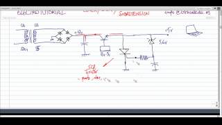 ElectroTutorial 126 Protección sobretensión SCR Zener [upl. by Akirdnahs250]