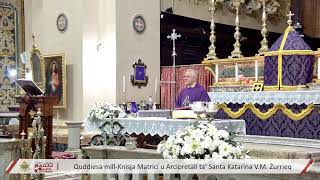 Quddiesa Live millParroċċa ta’ Santa Katarina VM Żurrieq – 5 ta’ Novembru 2024 [upl. by Jarl]