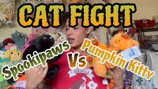 Jellycat Spookipaws vs Build a Bear Pumpkin Kitty [upl. by Edina241]