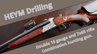 HEYM Drilling combination hunting firearm [upl. by Munson]