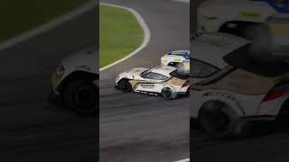 Fredric Aasbo vs James Dean  VDC Road Atlanta  Assetto Corsa drift simdrifting cars shorts [upl. by Immaj]