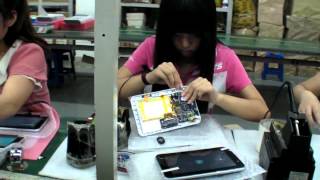 Assembling Android Tablet Factory Tour in China  This is how your tablet is made [upl. by Yelha278]