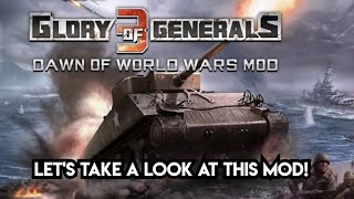 This Glory of Generals 3 Mod actually WORKS  GOG3 Dawn of World Wars [upl. by Hollis625]