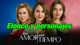 Elenco Completo De ‘MI AMOR SIN TIEMPO’ Nueva Telenovela De Televisa [upl. by Stambaugh]