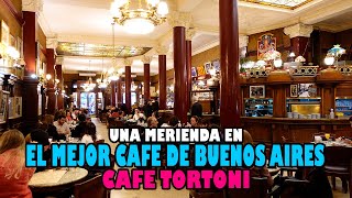 El bar más antiguo de Buenos Aires  Cafe Tortoni [upl. by Shanie151]