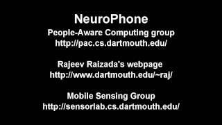 NeuroPhone Brain to Mobile Phone Interface [upl. by Dixie]