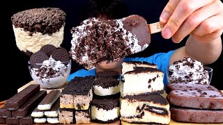 ASMR 오레오 디저트파티🎉오레오 치즈케이크 오레오 아이스크림 오레오 쿠키 먹방 Oreo Dessert Cheese Cake Cookie Ice Cream MuKBang [upl. by Llerref]