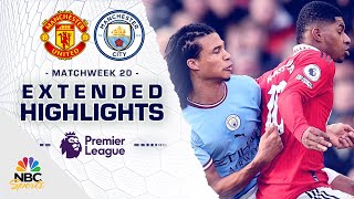 Manchester United v Manchester City  PREMIER LEAGUE HIGHLIGHTS  1142023  NBC Sports [upl. by Alber182]