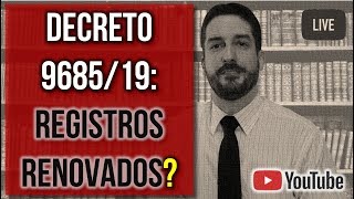 🔴 LIVE Decreto nº 968519 Registros Renovados [upl. by Novehc]