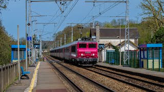 Corail Ouigo Classique en gare de SaintPiat [upl. by Ynez]