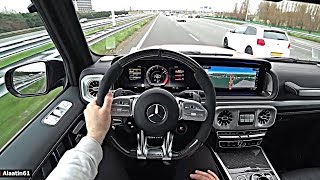 The NEW MercedesAMG G63 2024 Test Drive [upl. by Ahsinna]