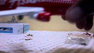 Passenger Plane Model Malaysia Airlines A380 amp AirAsia A320 Unboxing [upl. by Arrik]