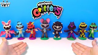 Nightmare Critters Poppy Playtime Chapter 4 ► Sculpting with Clay [upl. by Landing]