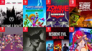 Top 10 Best ZOMBIE Games on NINTENDO SWITCH You Need to Play Now [upl. by Bevan]