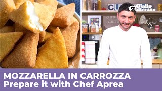 How to make the PERFECT MOZZARELLA IN CARROZZA  Traditional Neapolitan Recipe [upl. by Ella]