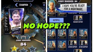 CAMPAIGN WILD  CODY RHODES 84  NO HOPE [upl. by Marlen117]