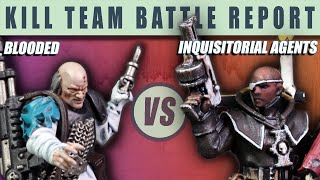 Inquisition vs Traitor Guard Kill Team Battle Report [upl. by Doxia457]