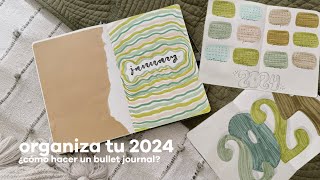 comienza tu año organizando tu bullet journal 2024 [upl. by Adnalu326]