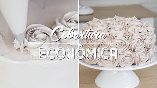 A RECEITA DE COBERTURA PARA BOLOS MAIS FÁCIL E ECONÔMICA DO MUNDO  Gabriel Freitas [upl. by Oravla]