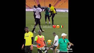 Jonglage El hadj diouf mory diaw lamine camaraampsadio mané 😂❤️😂😂🇸🇳 sadiomane fsfofficielle [upl. by Dnumsed672]