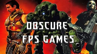 7 Obscure FPS Games [upl. by Schatz128]