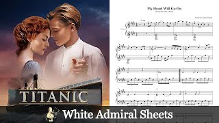 TITANIC  My Heart Will Go On  James Horner with sheets [upl. by Ausoj]