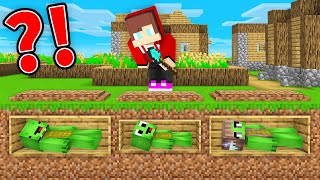 Why JJ BURIED Mikey’s Family ALIVE in Minecraft  Maizen [upl. by Aleece]