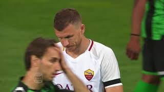 SassuoloRoma 01 Highlights 20172018 [upl. by Davidson]