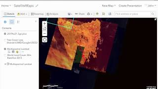 Spectral Satellite Bands Time Animation quothowtoquot [upl. by Murry]