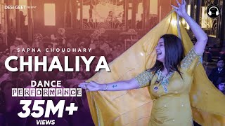 Chhaliya  Sapna Choudhary Dance Performance  New Haryanvi Songs Haryanavi 2024 [upl. by Veno]