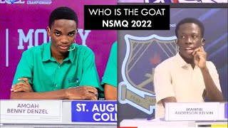 WHO IS THE GREATEST RIDDLE GOAT NSMQ 2022 [upl. by Lita]