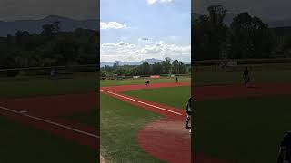 Revis covering hot corner 13U GBC Lopez baseball ashevillenc [upl. by Snilloc]