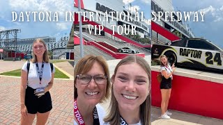 Daytona International Speedway  VIP TOUR [upl. by Yesnil651]