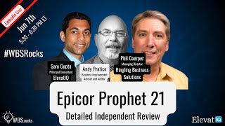 Epicor Prophet 21 Independent Review  Epicor P21 Reviews  Epicor Prophet 21 Pros and Cons [upl. by Gayn]