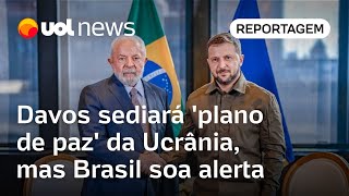 Davos sediará plano de paz da Ucrânia mas Brasil soa alerta [upl. by Aittam]