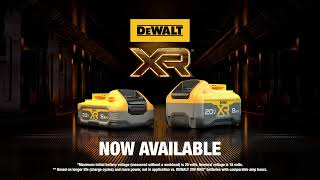 COMING SOON Dewalt MAX XR POWERPACK™ 8 amp Battery DCB2108 [upl. by Alaham]