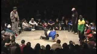 bboy pelezinho vs freeman battle opsession 2009 [upl. by Gnahk]