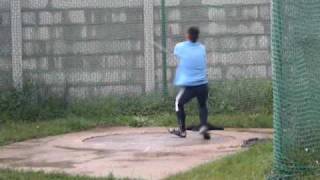 Hammer Throw Tomas Kruzliak 7593 5kg [upl. by Kathrine]