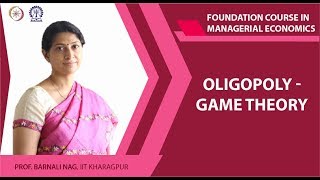 Oligopoly  Game Theory [upl. by Aiykan]