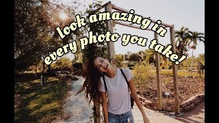 HOW TO LOOK AMAZING IN EVERY PHOTO 5 Tips To Be More Photogenic [upl. by Sigmund]